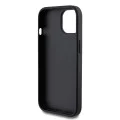 Калъф за iPhone 15 - Guess Glitter Script Big 4G (GUHCP15SHG4SGGK) - Черен