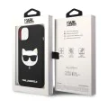 Калъф за iPhone 14 Plus - Karl Lagerfeld Silicone MagSafe (KLHMP14MSLCHBK) - Choupette Head