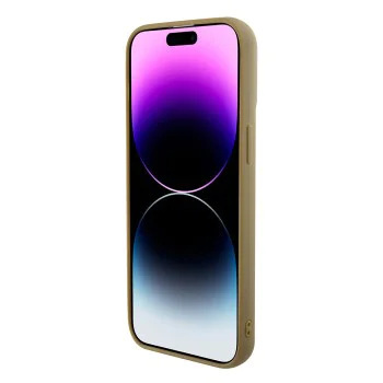 Калъф за iPhone 15 Pro Max - Guess Disco Metal Script (GUHCP15XPMSDGSD) - Златен