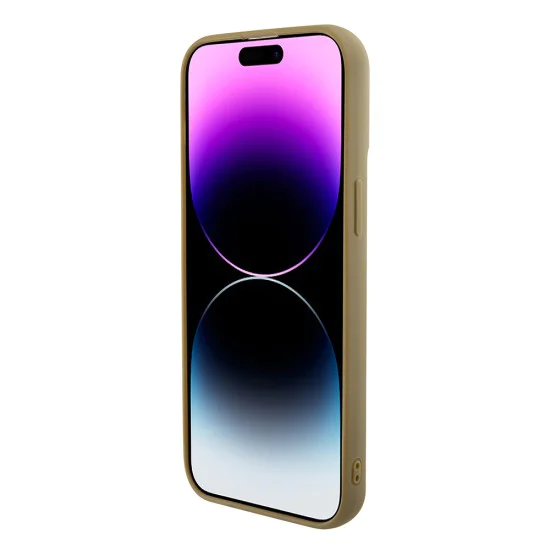 Калъф за iPhone 15 Pro Max - Guess Disco Metal Script (GUHCP15XPMSDGSD) - Златен