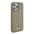 Калъф за iPhone 15 Pro Max - Guess Disco Metal Script (GUHCP15XPMSDGSD) - Златен