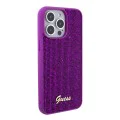 Калъф за iPhone 15 Pro Max - Guess Disco Metal Script (GUHCP15XPMSDGSF) - Фуксия
