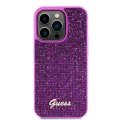 Калъф за iPhone 15 Pro - Guess Disco Metal Script (GUHCP15LPMSDGSF) - Фуксия