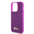 Калъф за iPhone 15 Pro - Guess Disco Metal Script (GUHCP15LPMSDGSF) - Фуксия