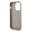 Калъф за iPhone 15 Pro Max - Guess Strass Metal Logo (GUHCP15XPS4DGPD) - Златен