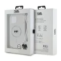 Калъф за iPhone 15 - Karl Lagerfeld IML Crossbody MagSafe (KLHMP15SHCKHNT) - Karl Head