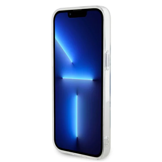 Калъф за iPhone 14 Pro Max - Karl Lagerfeld IML MagSafe (KLHMPMP14XHFHFCCNOT) - Transparent Choupette
