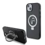 Калъф за iPhone 15 Plus - Karl Lagerfeld Hardcase Ring Stand MagSafe (KLHMP15MHMMRSKCK) - Karl&Choupette