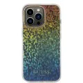 Калъф за iPhone 15 Pro Max - Guess Hardcase IML Faceted Mirror Disco Iridescent (GUHCP15XHDECMI) - Многоцветен