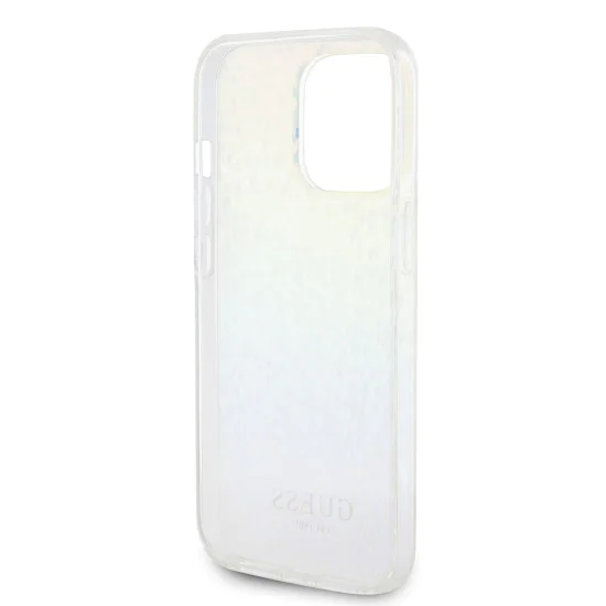 Калъф за iPhone 15 Pro - Guess Hardcase IML Faceted Mirror Disco Iridescent (GUHCP15LHDECMI) - Многоцветен