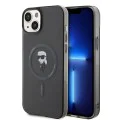Калъф за iPhone 15 Plus - Karl Lagerfeld IML MagSafe (KLHMP15MHMHFCKKNOK) - Ikonik