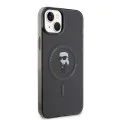 Калъф за iPhone 15 Plus - Karl Lagerfeld IML MagSafe (KLHMP15MHMHFCKKNOK) - Ikonik