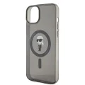 Калъф за iPhone 15 Plus - Karl Lagerfeld IML MagSafe (KLHMP15MHMHFCKKNOK) - Ikonik