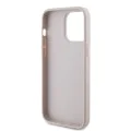 Калъф за iPhone 15 Pro Max - Guess Hardcase 4G Metal Gold Gold Logo (GUHCP15XG4GFPI) - Розов