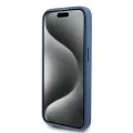 Калъф за iPhone 15 Pro - колекция Guess Hardcase 4G Stripe (GUHCP15LG4GLBL) - син