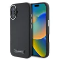 Калъф за IPhone 16 - Karl Lagerfeld Leather MagSafe (KLHMP16SPGMSRPK) - FW Metal Plate