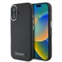 Калъф за IPhone 16 - Karl Lagerfeld Leather MagSafe (KLHMP16SPGMSRPK) - FW Metal Plate