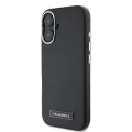 Калъф за IPhone 16 - Karl Lagerfeld Leather MagSafe (KLHMP16SPGMSRPK) - FW Metal Plate