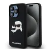Калъф за iPhone 15 Pro Max - Karl Lagerfeld Silicone MagSafe (KLHMP15XSKCHPPLK) - Karl&Choupette