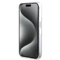 Калъф за iPhone 15 Pro - Guess IML Iridescent MagSafe (GUHMP15LHITSU) - Лилав