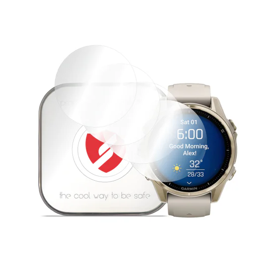 Протектор - самолекуващ [4 броя] за Garmin Fenix ​​8 43mm - Smart Protection Classic - Clear