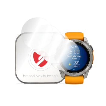 Протектор - самолекуващ [4 броя] за Garmin Fenix ​​8 51mm - Smart Protection Classic - Clear