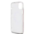 Калъф за iPhone 15 Plus - Guess IML GCube MagSafe (GUHMP15MHMHGCUSTGW) - Кафяв