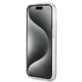 Калъф за iPhone 15 Plus - Guess IML GCube MagSafe (GUHMP15MHMHGCUSTGK) - Черен
