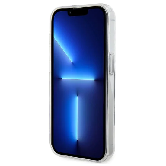 Калъф за iPhone 15 Pro - Karl Lagerfeld Hardcase Ring Stand MagSafe (KLHMP15LHHMMRSKCH) - Бял Karl&Choupette