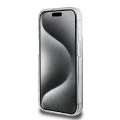 Калъф за iPhone 15 Pro - Guess IML GCube MagSafe (GUHMP15LHGCUSTGK) - Черен