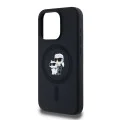 Калъф за iPhone 15 Pro - Karl Lagerfeld Silicone MagSafe (KLHMP15LSCMKKCRHK) - Karl&Choupette
