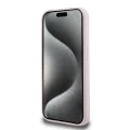 Калъф за iPhone 15 Pro - Karl Lagerfeld Silicone MagSafe (KLHMP15LSKKCHPPLP) - Pink Karl&Choupette Head