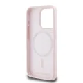 Калъф за iPhone 15 Pro - Karl Lagerfeld Silicone MagSafe (KLHMP15LSKKCHPPLP) - Pink Karl&Choupette Head