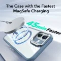 Калъф за iPhone 16 - ESR Classic Hybrid Hybrid HaloLock Kickstand - Clear Blue