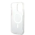 Калъф за iPhone 15 Pro - Guess IML 4G MagSafe (GUHMP15LH4STW) - Кафяв