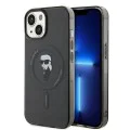 Калъф за iPhone 15 - Karl Lagerfeld IML MagSafe (KLHMP15SHFCKKNOK) - Ikonik