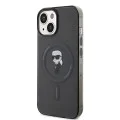 Калъф за iPhone 15 - Karl Lagerfeld IML MagSafe (KLHMP15SHFCKKNOK) - Ikonik