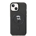 Калъф за iPhone 15 - Karl Lagerfeld IML MagSafe (KLHMP15SHFCKKNOK) - Ikonik