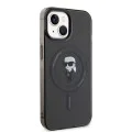 Калъф за iPhone 15 - Karl Lagerfeld IML MagSafe (KLHMP15SHFCKKNOK) - Ikonik