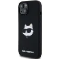 Калъф за iPhone 15 Plus - Karl Lagerfeld Silicone MagSafe (KLHMP15MSCHPPLK) - Choupette Head