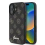 Калъф за iPhone 16 - Guess Peony Script MagSafe (GUHMP16SPGPYSK) - Черен