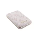 Калъф за iPhone 15 Pro Max - Guess Hardcase Powerbank MagSafe (GUBPM5P1515X4GEMGP) - Розов