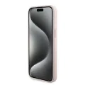 Калъф за iPhone 15 Pro Max - Guess Hardcase Powerbank MagSafe (GUBPM5P1515X4GEMGP) - Розов