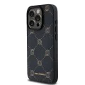 Калъф за IPhone 15 Pro - Karl Lagerfeld Leather MagSafe (KLHMP15LPGKHPHK) - Karl Head