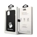 Калъф за iPhone 14 Plus - Karl Lagerfeld Silicone MagSafe (KLHMP14MSNCHBCK) - Choupette