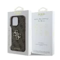 Калъф за iPhone 16 Pro - Guess Hardcase 4G Big Logo (GUHCP16L4GMGBR) - Кафяв