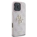 Калъф за iPhone 16 Pro - Guess Hardcase 4G Big Logo (GUHCP16L4GMGPI) - Розов