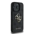 Калъф за iPhone 16 Pro - Guess Hardcase 4G Big Logo (GUHCP16L4GMGGR) - Черен