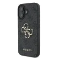 Калъф за iPhone 16 - Guess Hardcase 4G Big Logo (GUHCP16S4GMGGR) - Черен