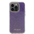Калъф за iPhone 15 Pro - Guess Hardcase IML Faceted Mirror Disco Iridescent (GUHCP15LHDECMP) - Розов
